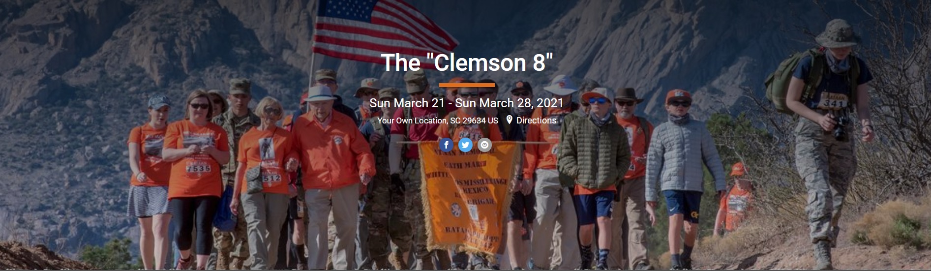 Clemson 8 Challenge (March 21-28)