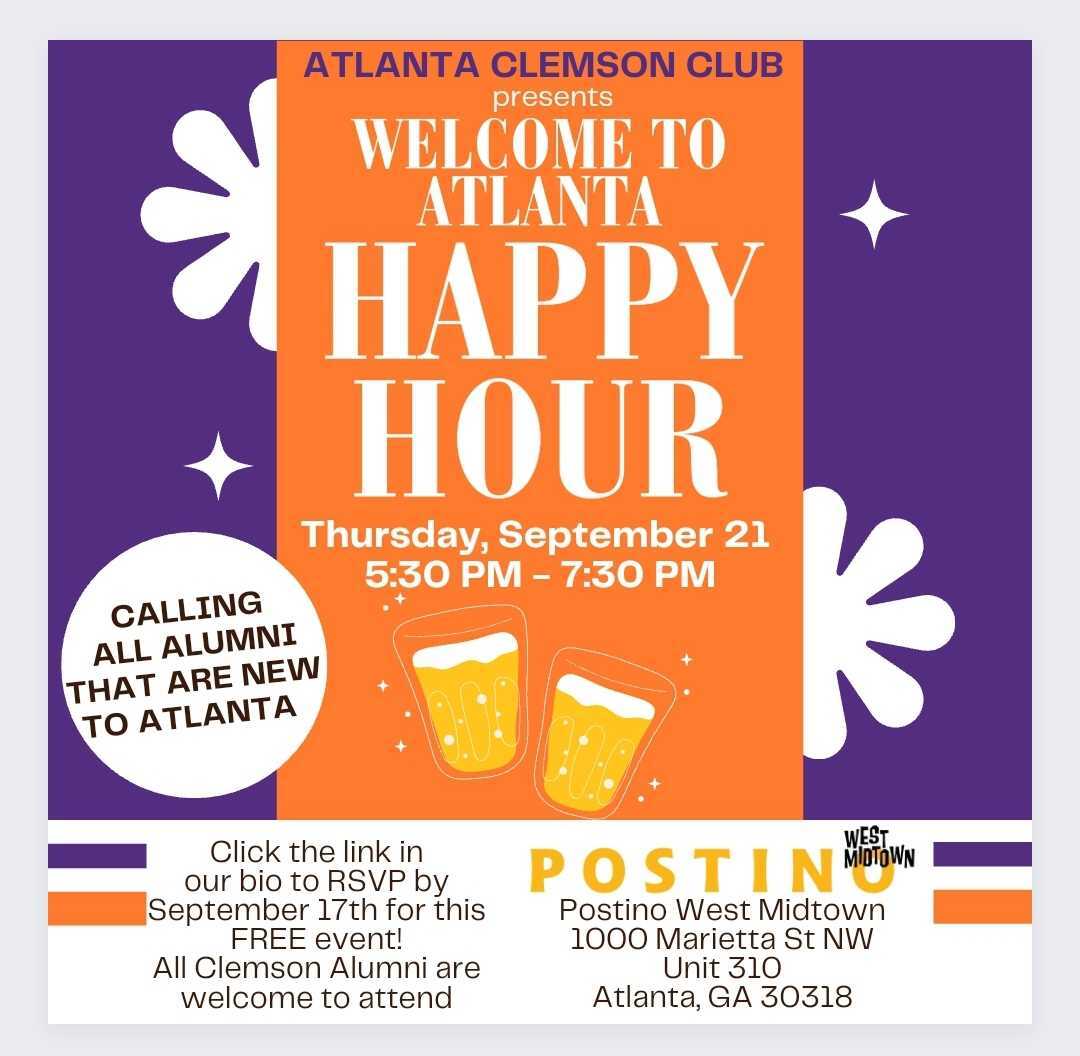 ‘Welcome to Atlanta’ Happy Hour