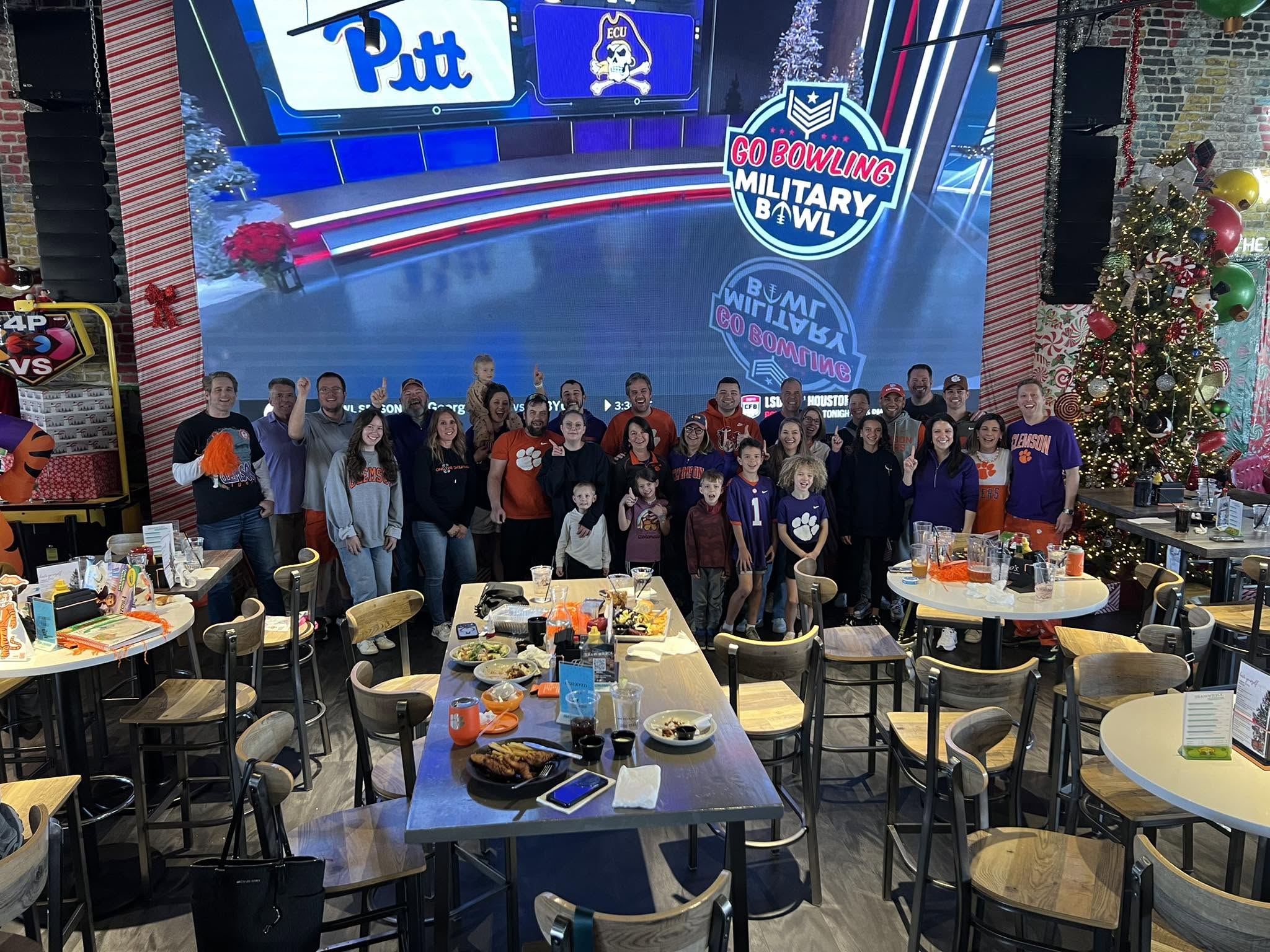 Pinstripe Bowl Watch Party
