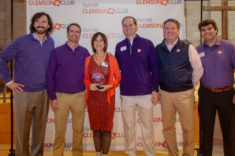 Mary Barron Named Volunteer of the Year by the Clemson Alumni Association